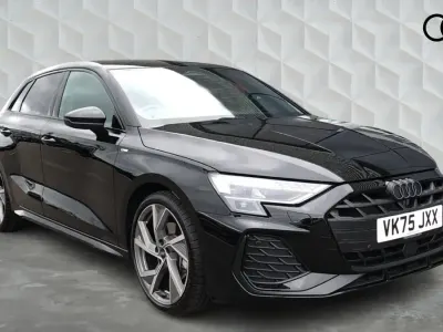 Used Audi A3 Sportback Black Edition 2025 Mythos black Hatchback