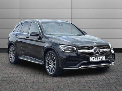 Used Mercedes GLC220 AMG Line Premium 194 HP (142 kW) 2022 Black SUV