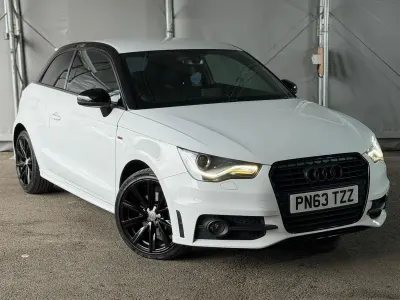 Used Audi A1 S-Line 105 HP (77 kW) 2013 White Hatchback