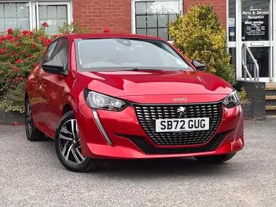 Used Peugeot 208 Allure+ 129 HP (94 kW) 2023 Red Hatchback