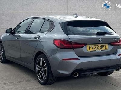 Used BMW 118 Sport Line 150 HP (110 kW) 2022 Skyscraper grey metallic Hatchback
