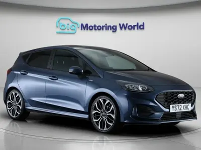 Używany Ford Fiesta ST-Line X 125 KM (91 kW) 2023 Niebieski Hatchback