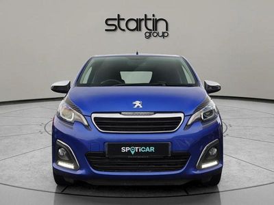 Used Peugeot 108 Collection 71 HP (52 kW) 2021 Blue Hatchback