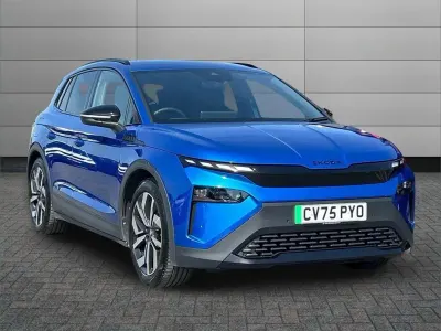 Used Skoda Elroq SportLine 210 kW (286 HP) 2025 Race blue metallic SUV