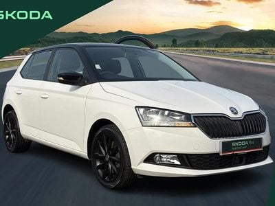 Used Skoda Fabia Colour Edition 94 HP (69 kW) 2021 White Hatchback