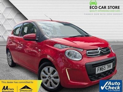Used Citroën C1 Feel 68 HP (50 kW) 2016 Red Hatchback