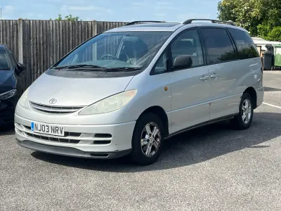 Used Toyota Previa 2003 Silver MPV