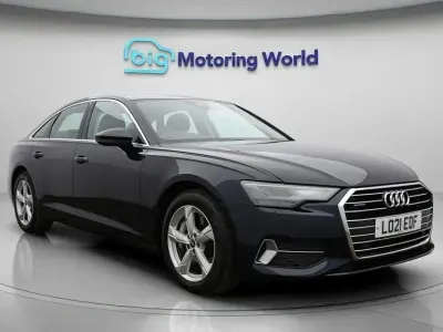 Used Audi A6 Sport 299 HP (219 kW) 2021 Blue Sedan