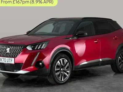 Used Peugeot 2008 GTi 155 HP (114 kW) 2020 Red SUV