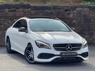 Usado Mercedes CLA220 AMG line 177 HP (130 kW) 2018 Branco Sedan