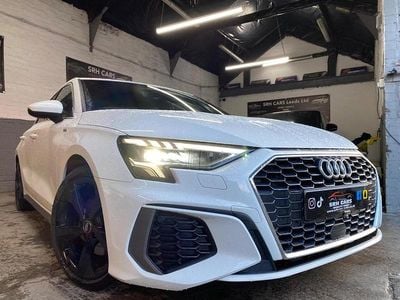 Used Audi A3 Sportback S-Line 150 HP (110 kW) 2020 White Hatchback