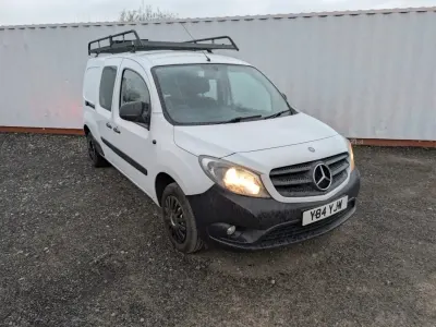 Begagnad Mercedes Citan 109 2015 Vit Kombi
