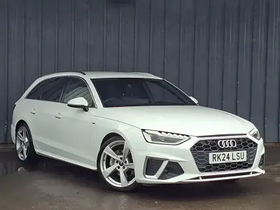 Used Audi A4 S-Line 204 HP (150 kW) 2024 White Estate