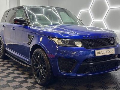 Blue Used 2017 Land Rover Range Rover Sport SVR SUV | £34,990 (Good price)