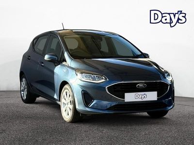 Used Ford Fiesta Trend 100 HP (73 kW) 2022 Blue Hatchback