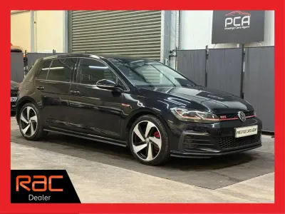 Used VW Golf VII GTI 2020 Black Hatchback