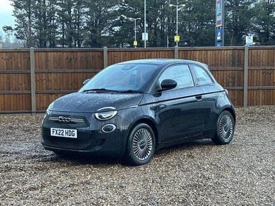 Black Used 2022 Fiat 500e Icon Hatchback | £12,000 (Super price)
