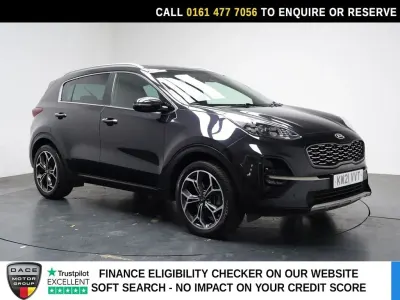 Used Kia Sportage GT-Line 174 HP (127 kW) 2021 Black SUV