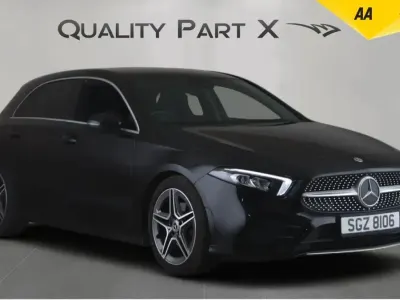 Used Mercedes A200 AMG line 2020 Black Hatchback