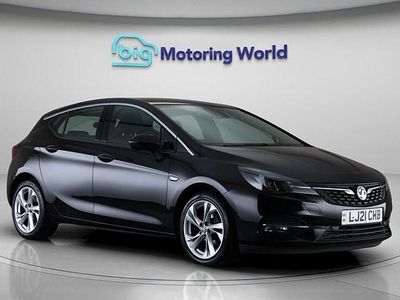 Used Vauxhall Astra SRi 145 HP (106 kW) 2021 Black Hatchback