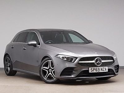 Used Mercedes A200 AMG Line Premium 150 HP (110 kW) 2019 Grey Hatchback