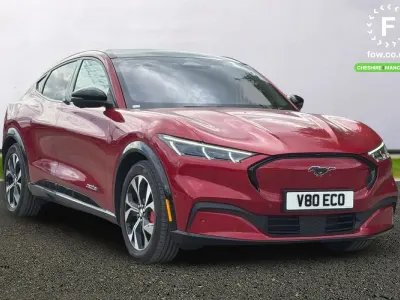 Used Ford Mustang Extended Range 351 HP (258 kW) 2021 Red Hatchback