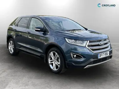 Gebraucht Ford Edge Titanium 210 PS (154 kW) 2017 Blau SUV