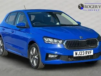 Gebraucht Skoda Fabia SE L 2023 Blau Kleinwagen