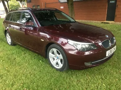 Used BMW 520 2010 Red Estate