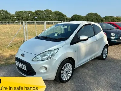 Used Ford Ka Zetec 69 HP (50 kW) 2012 White Hatchback