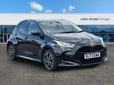 Used Toyota Yaris Design 2023 Black Hatchback