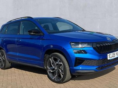 Used Skoda Karoq SportLine 150 HP (110 kW) 2025 Blue SUV
