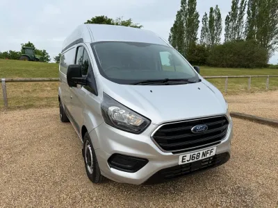 Used Ford Transit Custom 130 HP (95 kW) 2018 Silver Van