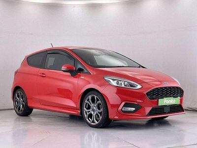 Red Used 2018 Ford Fiesta ST-Line Hatchback | £8,410 (Fair price)