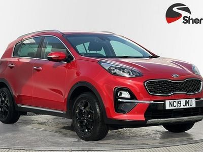 Used Kia Sportage 130 HP (95 kW) 2019 Red SUV
