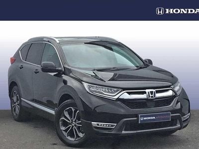 Crystal black Used 2022 Honda CR-V Hybrid SUV | £25,988 (Fair price)