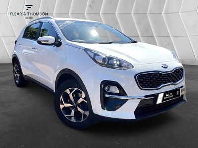 Begagnad Kia Sportage 2019 Vit SUV