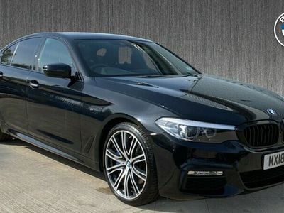 Used BMW 540 M Sport 335 HP (246 kW) 2018 Black Sedan