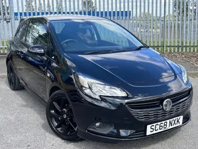Used Vauxhall Corsa SRi 90 HP (66 kW) 2019 Black Hatchback