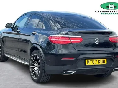 Used Mercedes GLC250 AMG line 2017 Black SUV