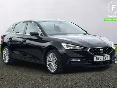 Used Seat Leon XCELLENCE 204 HP (150 kW) 2021 Black Hatchback