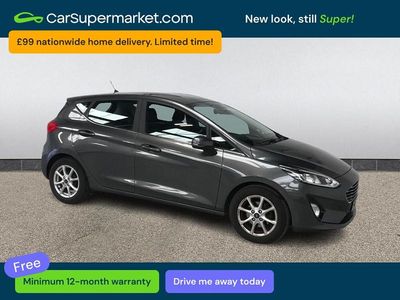 Used Ford Fiesta Zetec 2017 Grey Hatchback