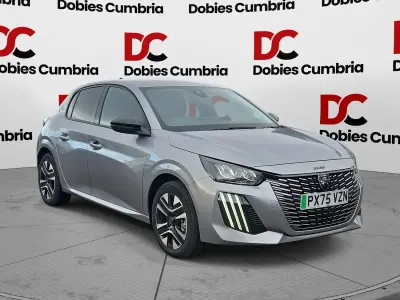 New Peugeot e-208 Allure 100 kW (136 HP) 2025 Grey Hatchback