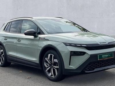 Timiano green Used 2025 Skoda Elroq SportLine SUV | £36,390 (A bit pricey)