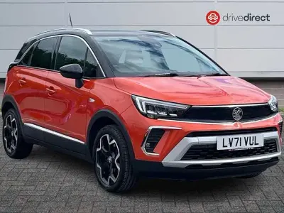 Used Vauxhall Crossland Ultimate 130 HP (95 kW) 2021 Orange SUV
