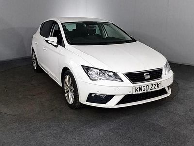 Used Seat Leon SE Dynamic 115 HP (84 kW) 2020 White Hatchback