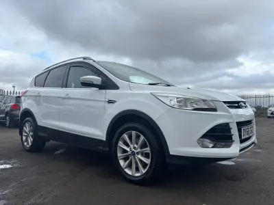 Used Ford Kuga Titanium 150 HP (110 kW) 2016 White SUV