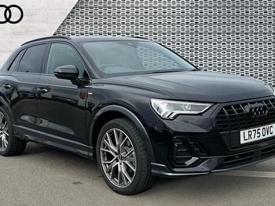 New Audi Q3 Black Edition 150 HP (110 kW) 2025 Black SUV