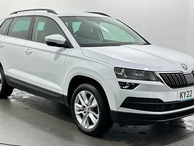 White Used 2021 Skoda Karoq SE Technology SUV | £13,640 (Super price)