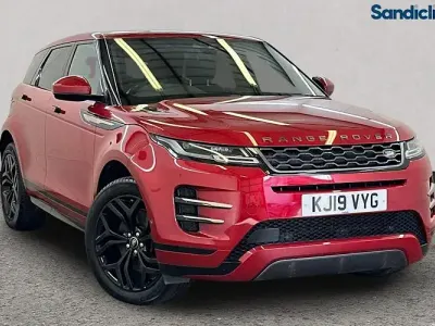 Used Land Rover Range Rover evoque HSE Dynamic 182 HP (133 kW) 2019 Red SUV